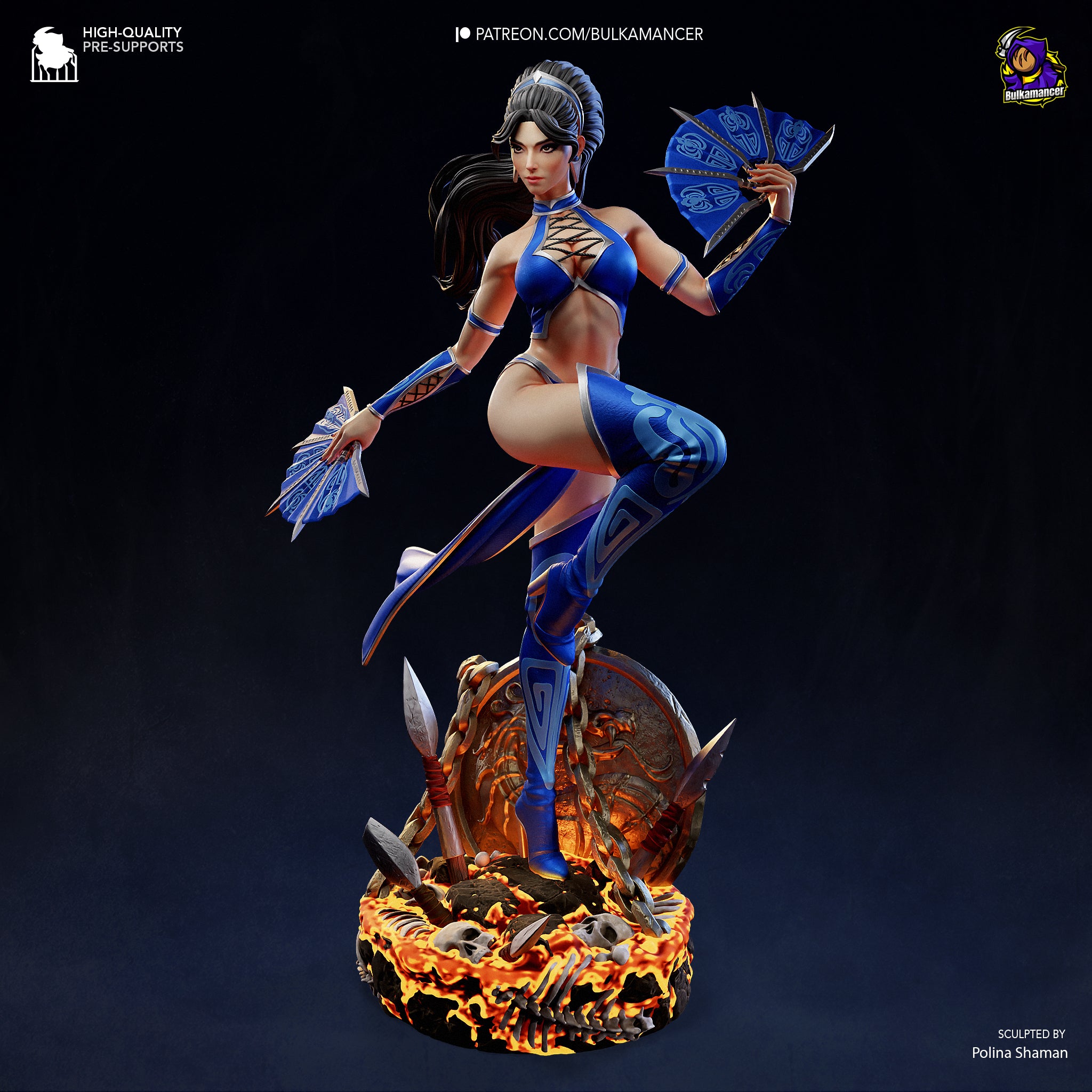 Royal Steelwind Statue