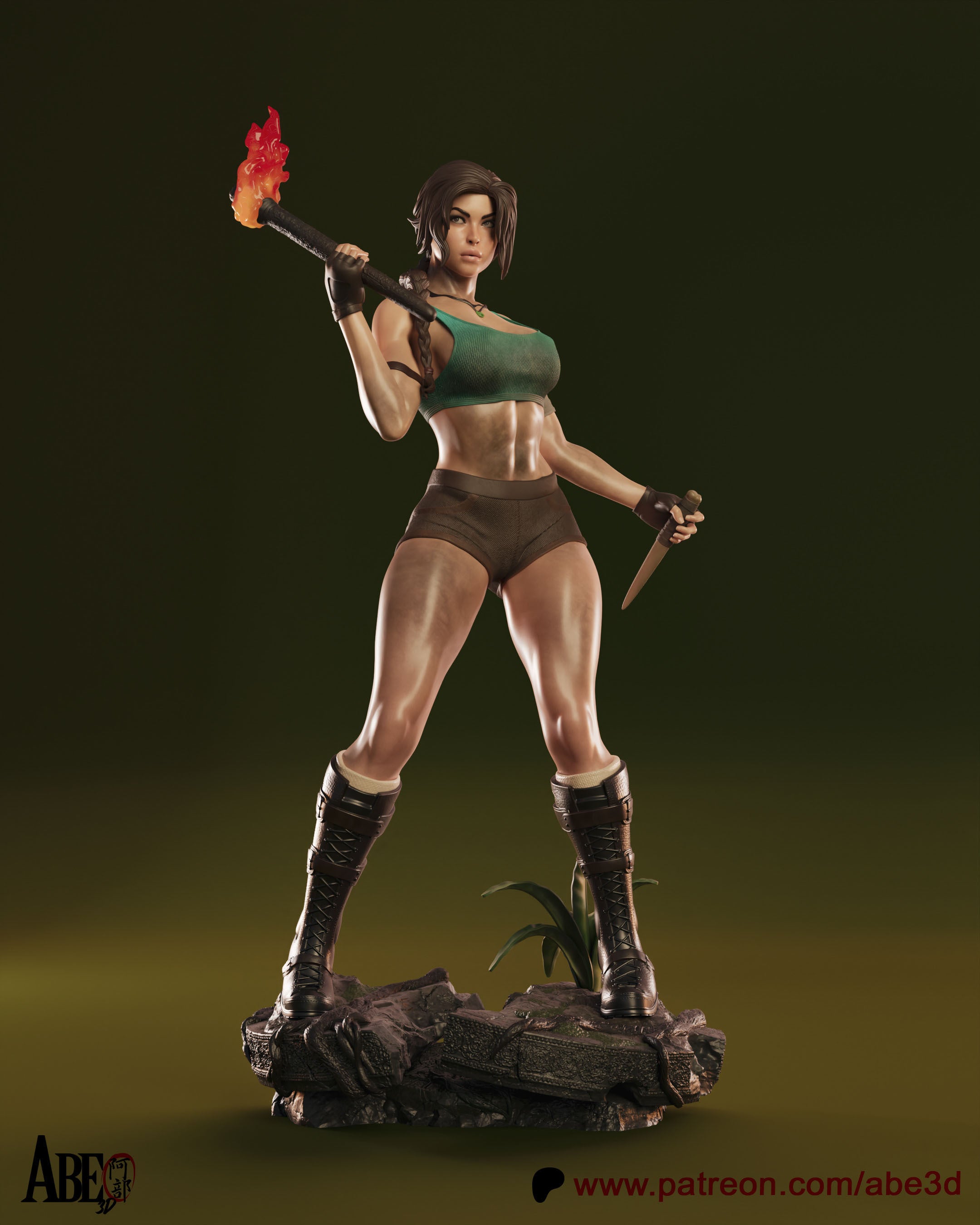 The Relic Hunter Statue