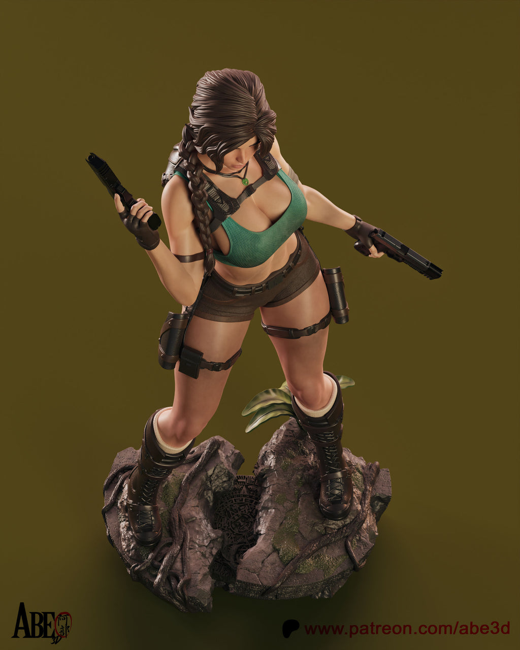 The Relic Hunter Statue