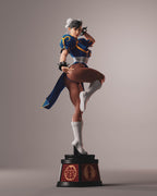 Classic Fighter Girl Statue