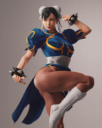 Classic Fighter Girl Statue