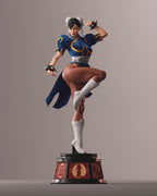 Classic Fighter Girl Statue