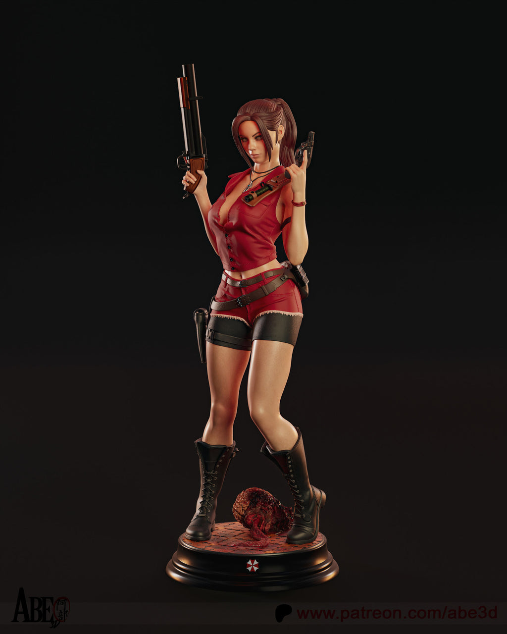 Red Jacket Survivor Statue
