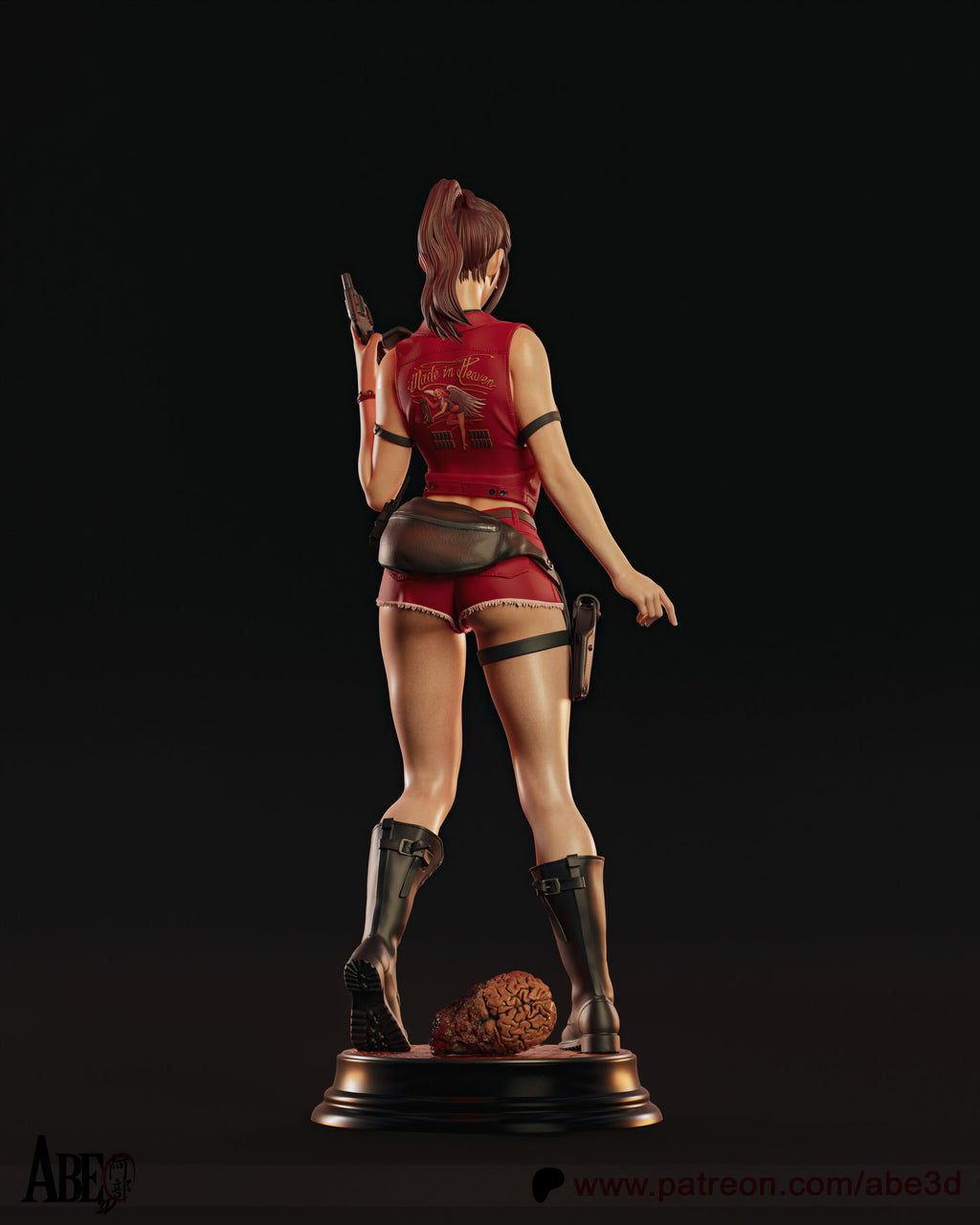 Red Jacket Survivor Statue