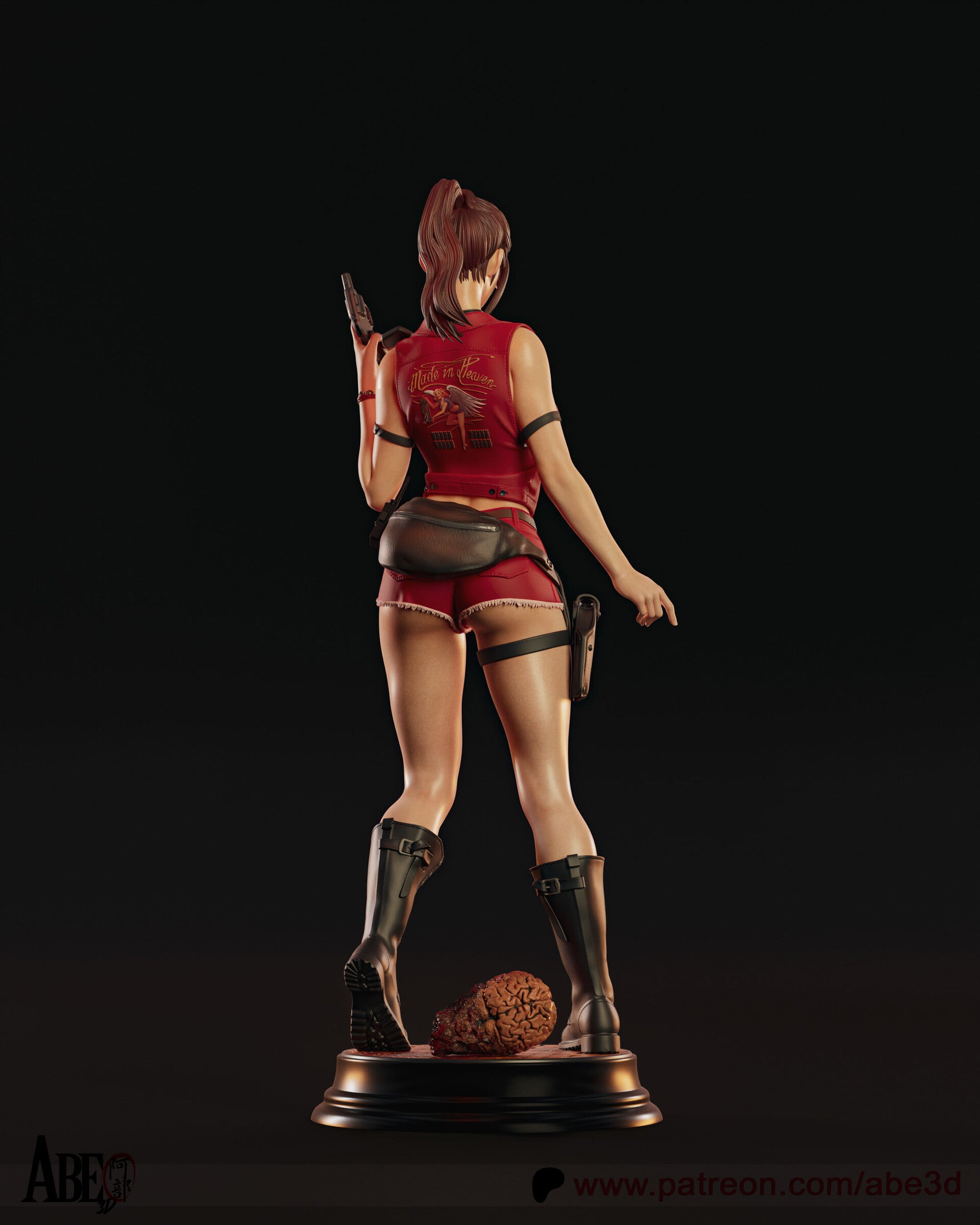 Red Jacket Survivor Statue