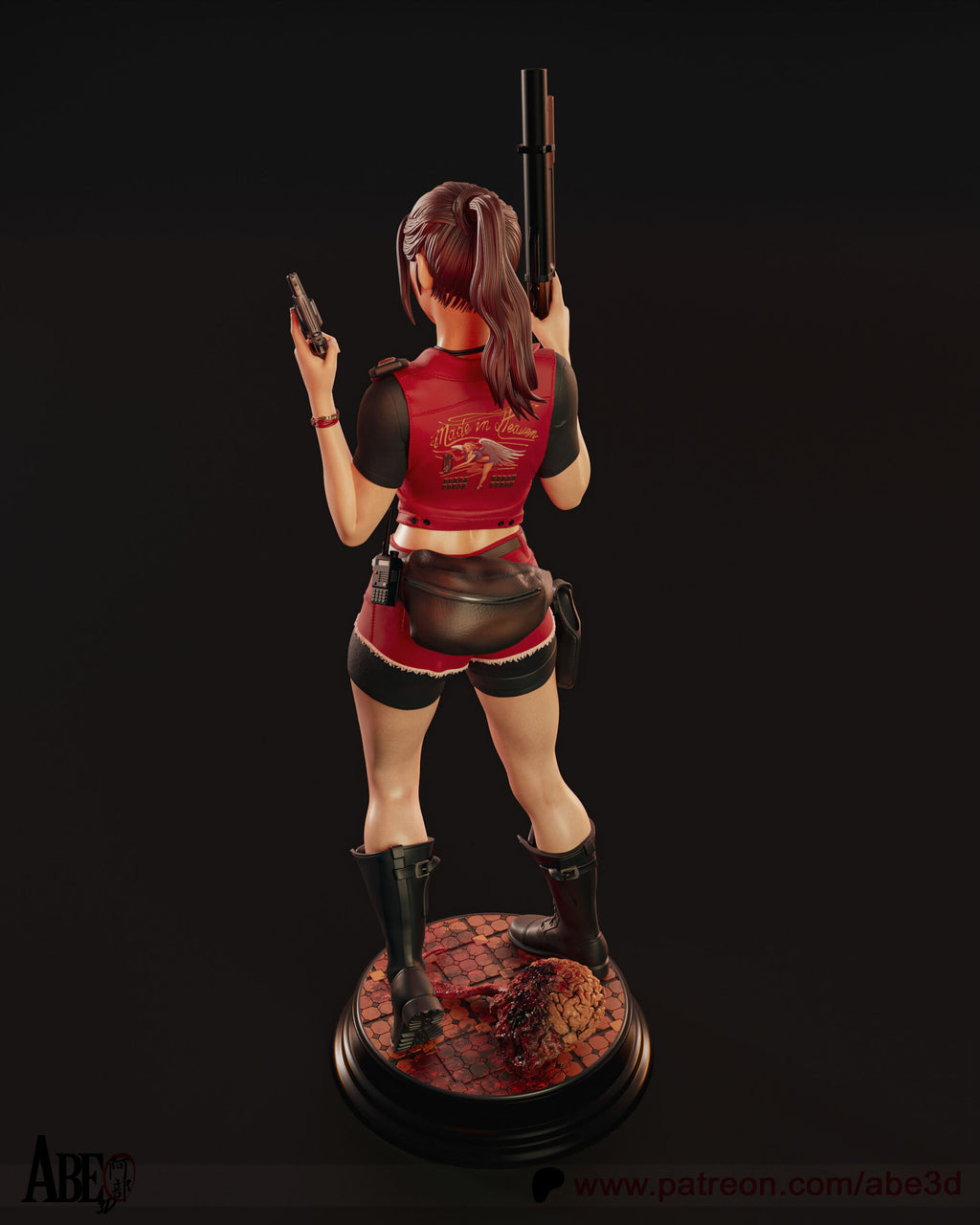 Red Jacket Survivor Statue