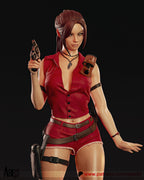 Red Jacket Survivor Statue