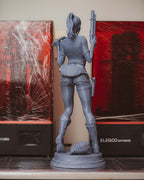 Red Jacket Survivor Statue