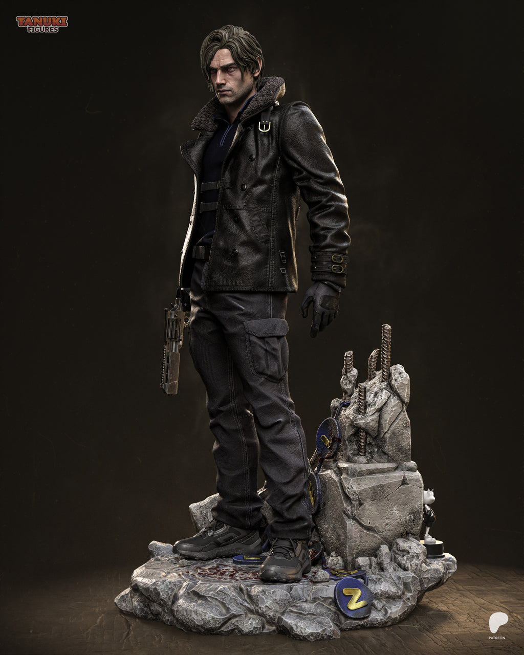 Tactical Horror Survivor Statue