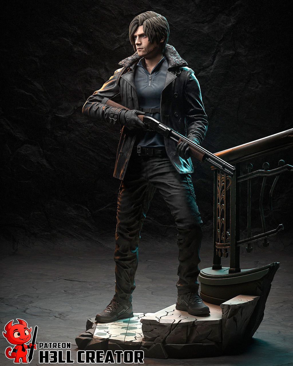 Elite Survival Agent Statue