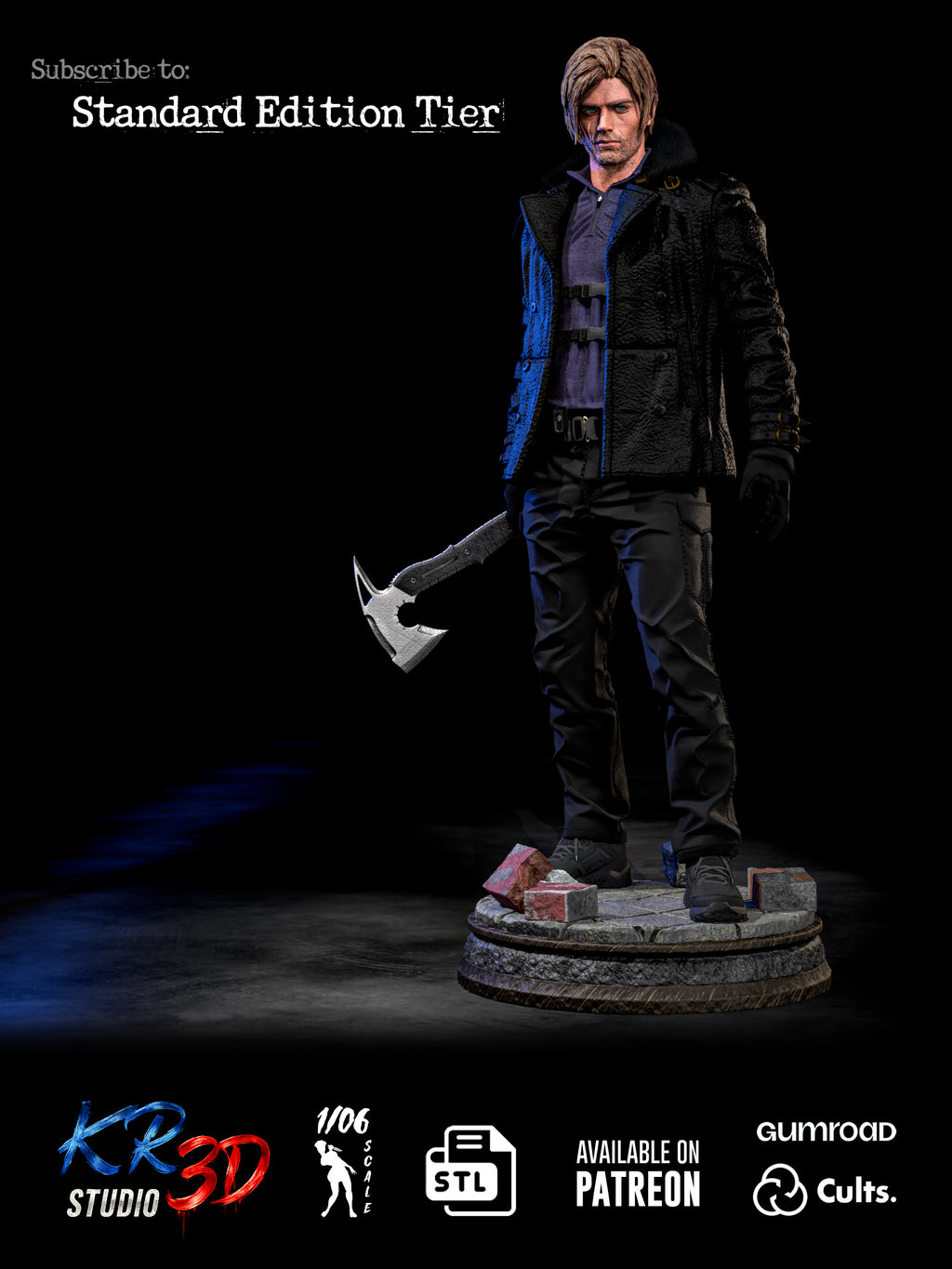 Urban Survival Agent Statue