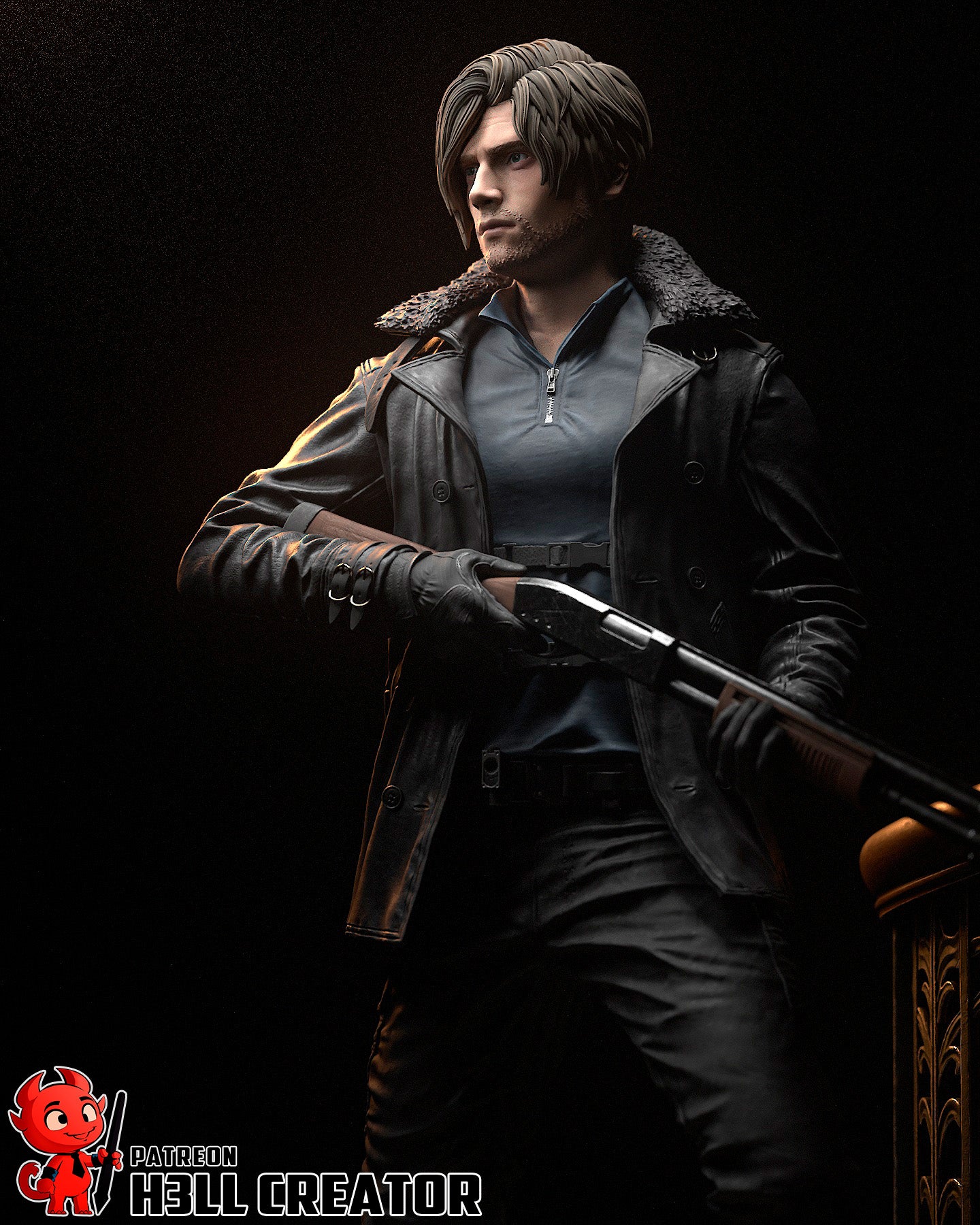 Elite Survival Agent Statue