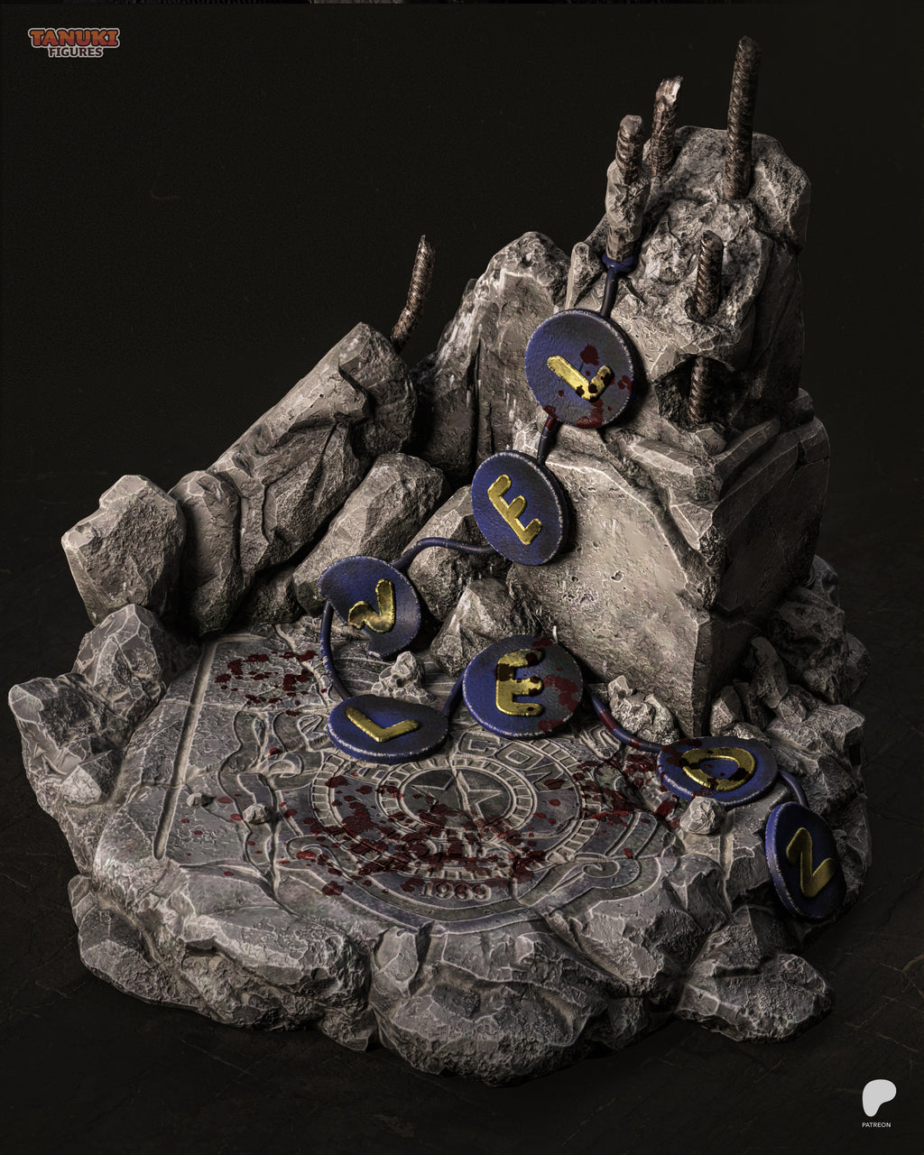 Tactical Horror Survivor Statue