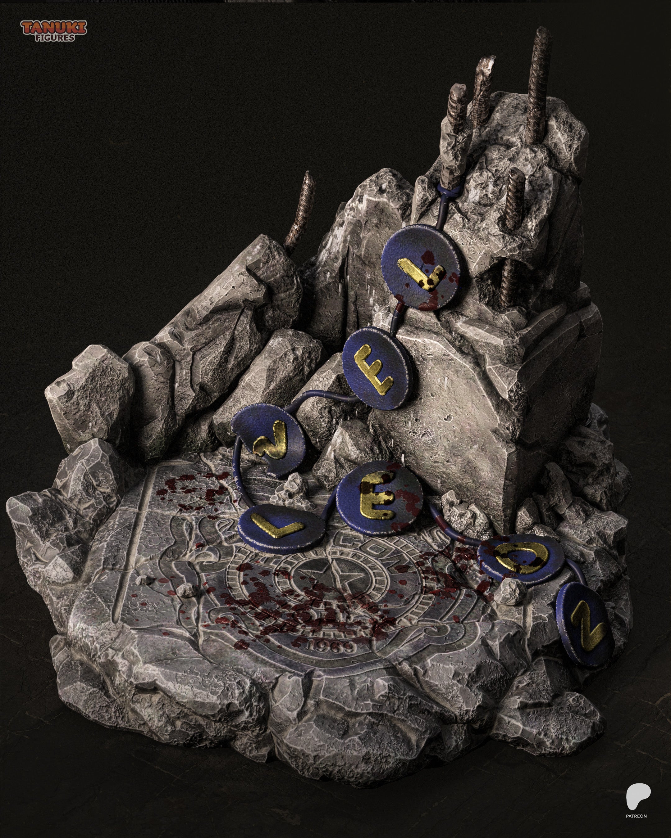 Tactical Horror Survivor Statue