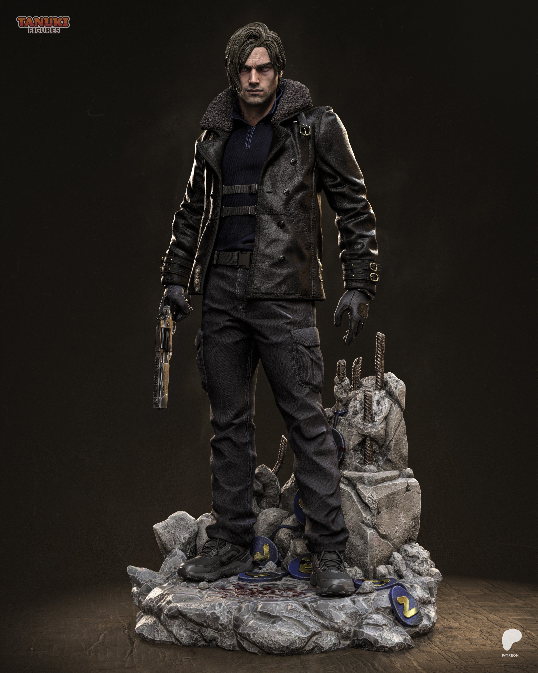 Tactical Horror Survivor Statue