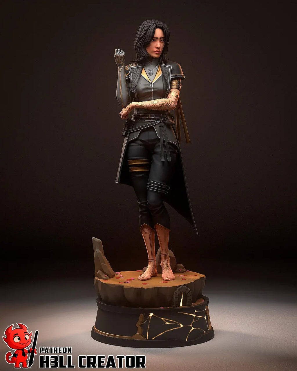 Lune Statue