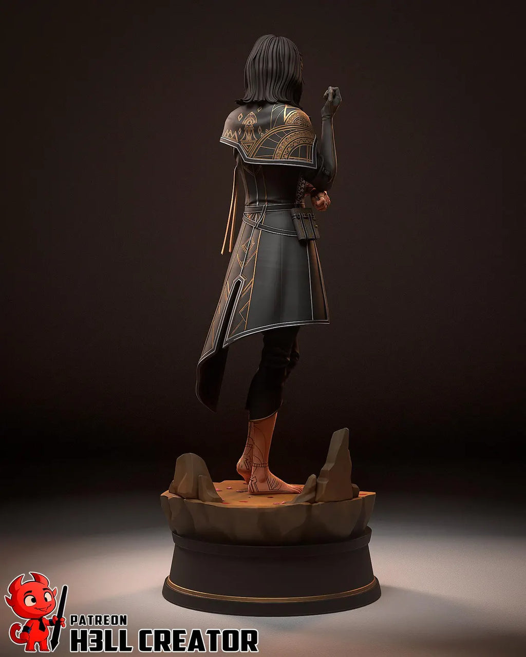 Lune Statue