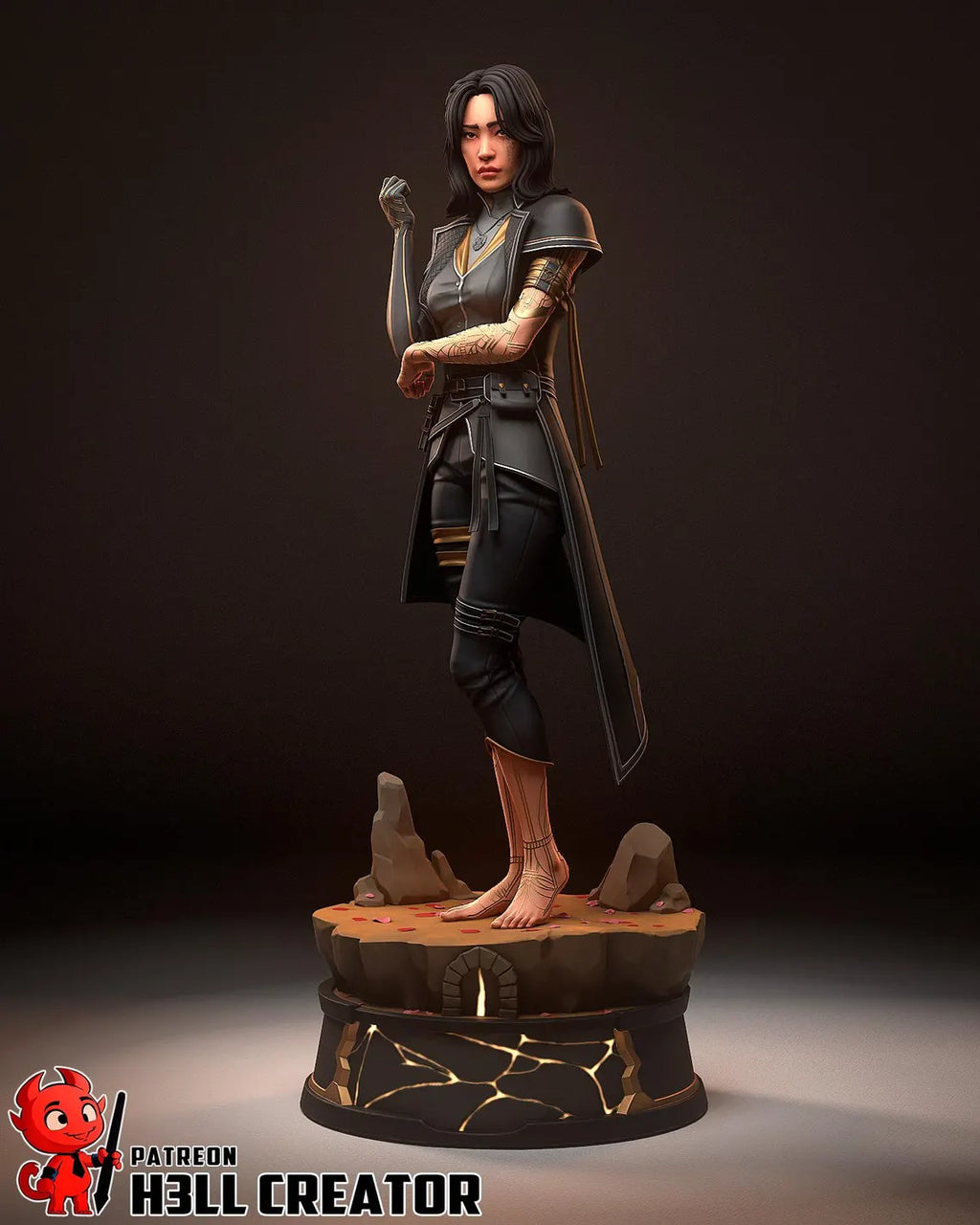 Lune Statue