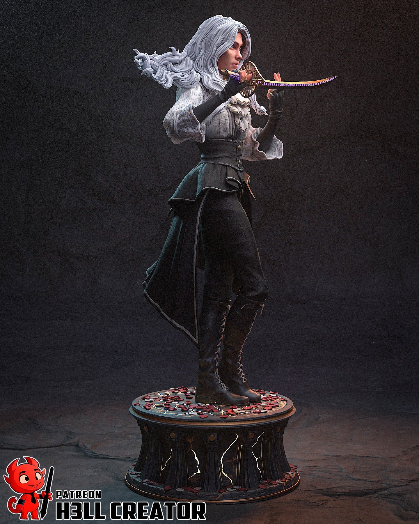 Maelle Statue