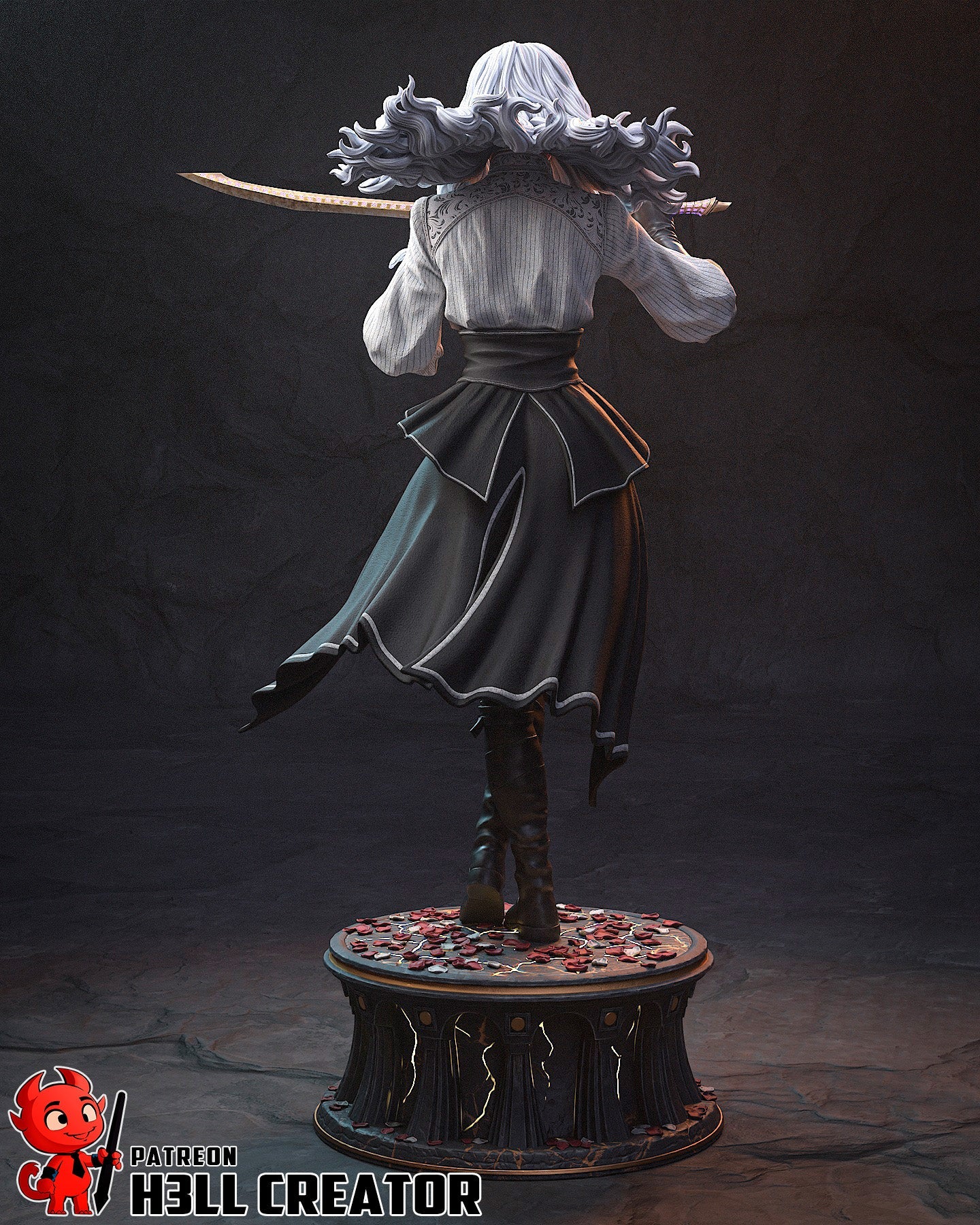 Maelle Statue