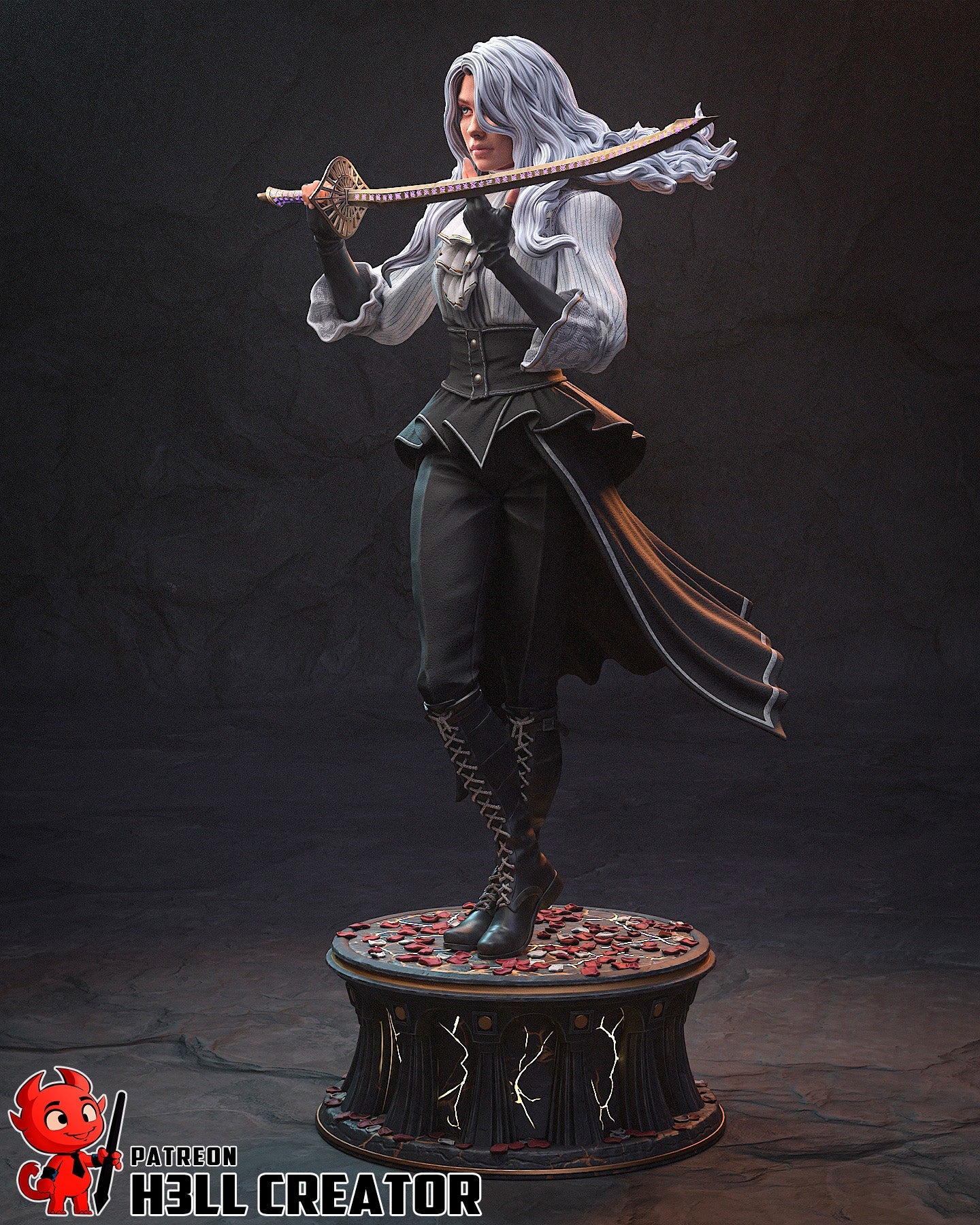 Maelle Statue