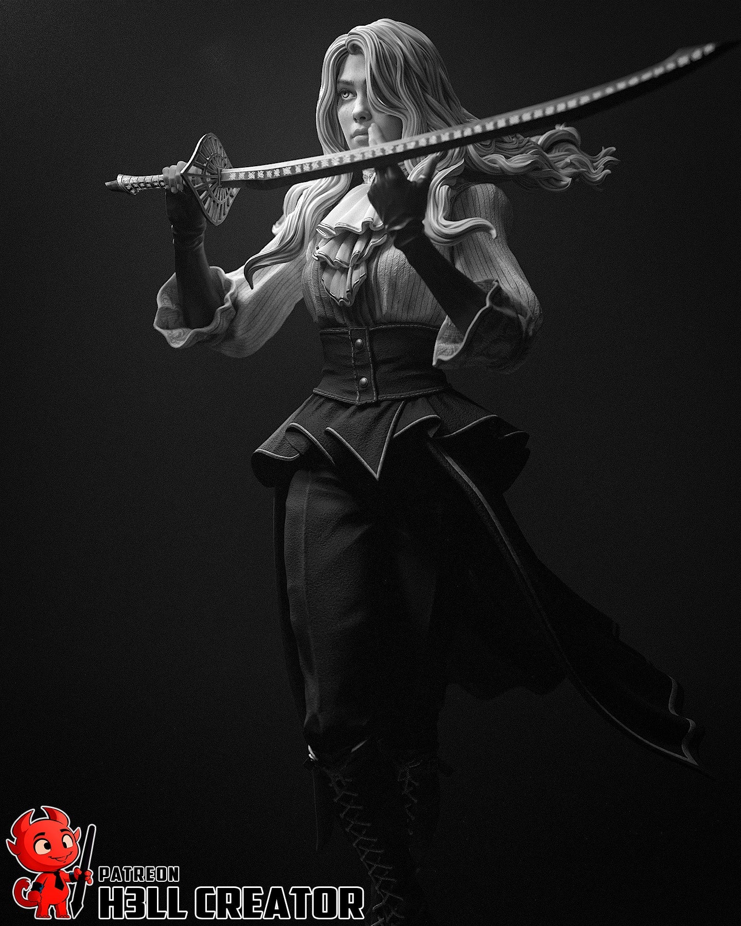 Maelle Statue