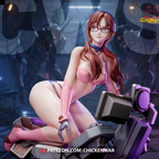 The Mecha Pilot Statue