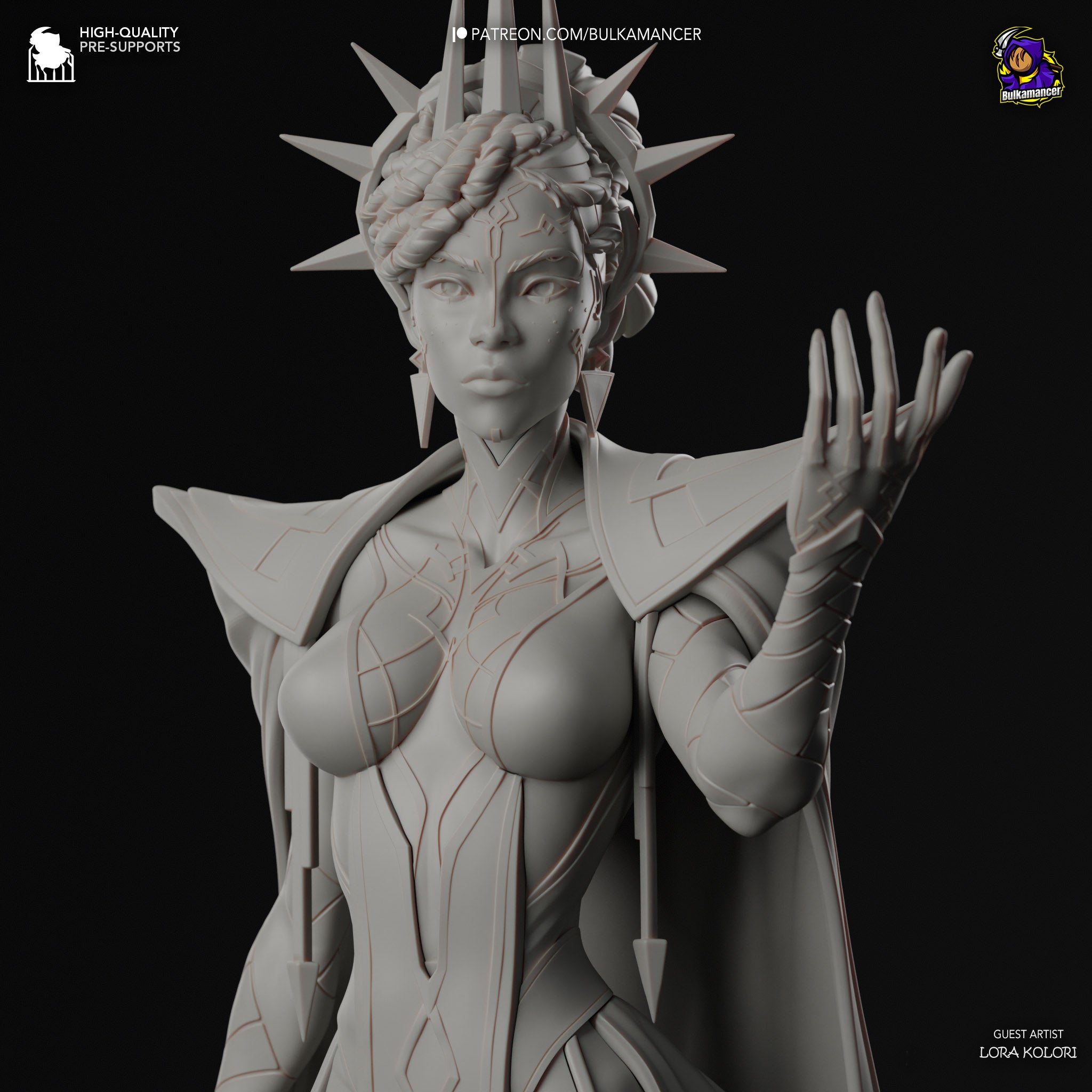 Mel Medarda Statue