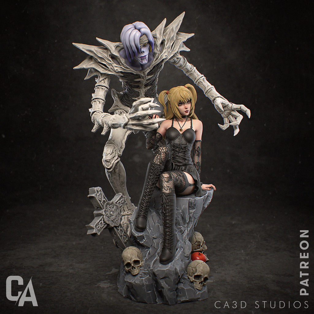 Gothic Death Pact Statue