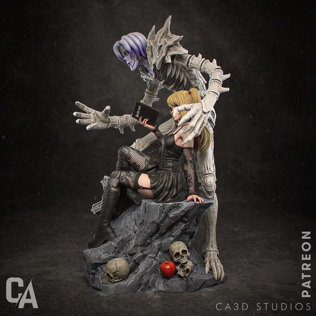 Gothic Death Pact Statue