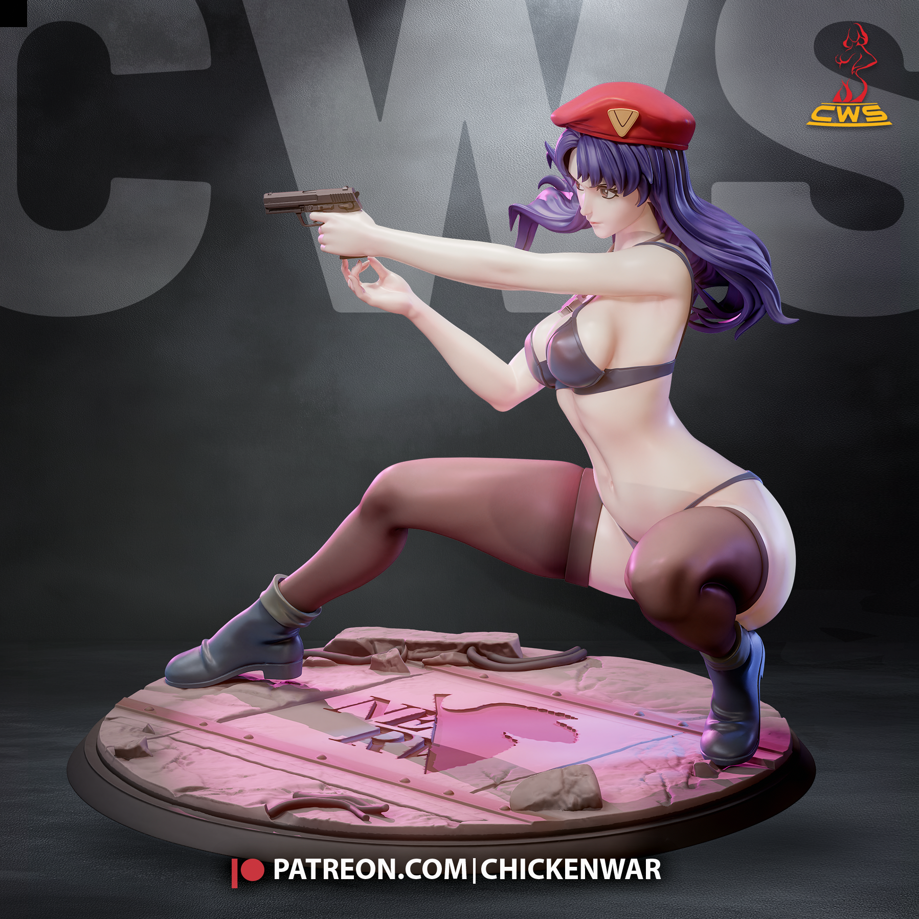 The Tactical Commander Statue