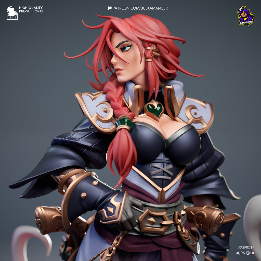 The Crimson Corsair Statue