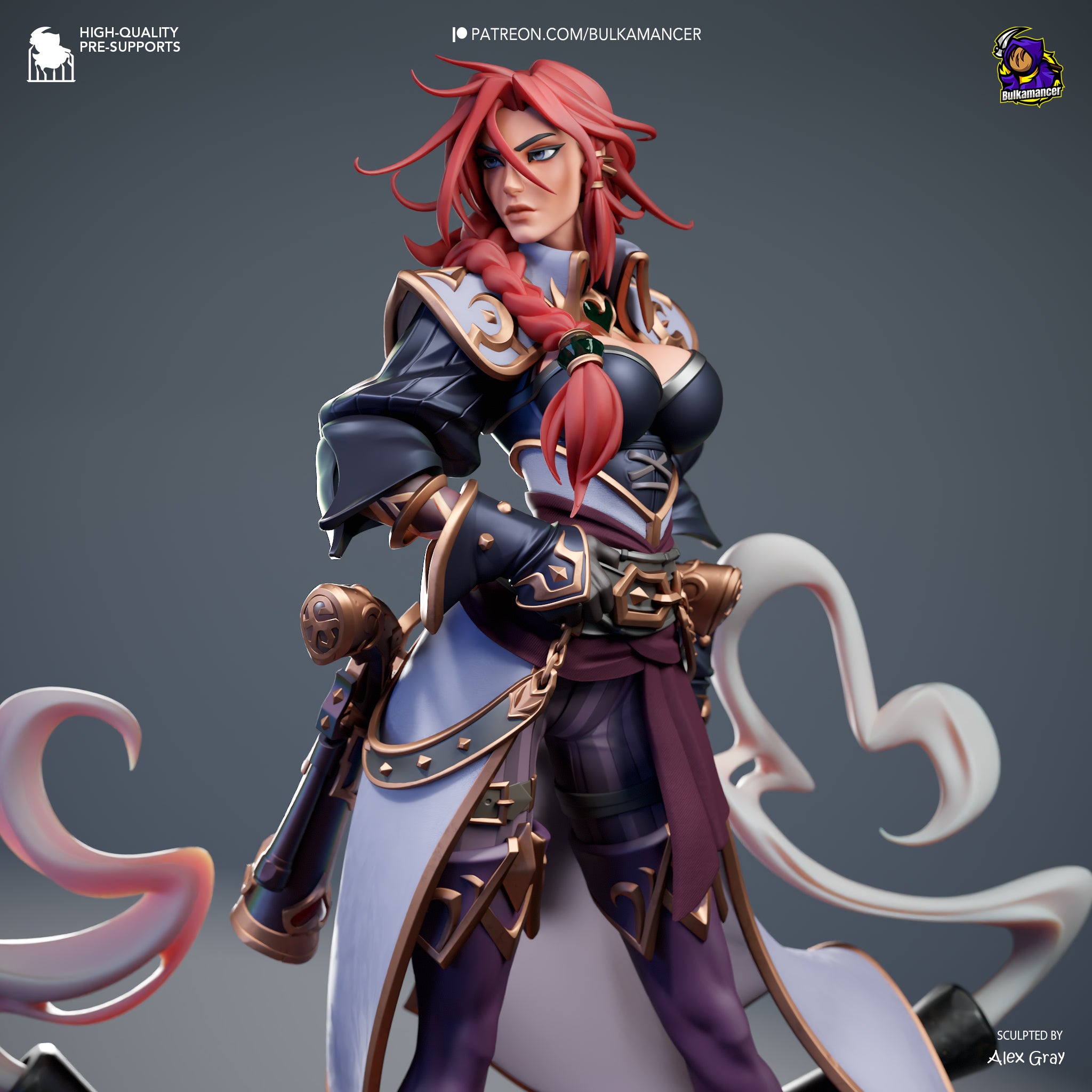 The Crimson Corsair Statue
