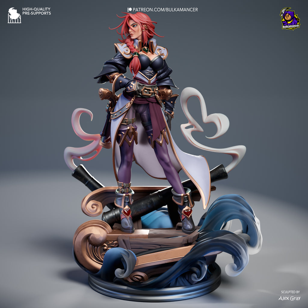 The Crimson Corsair Statue