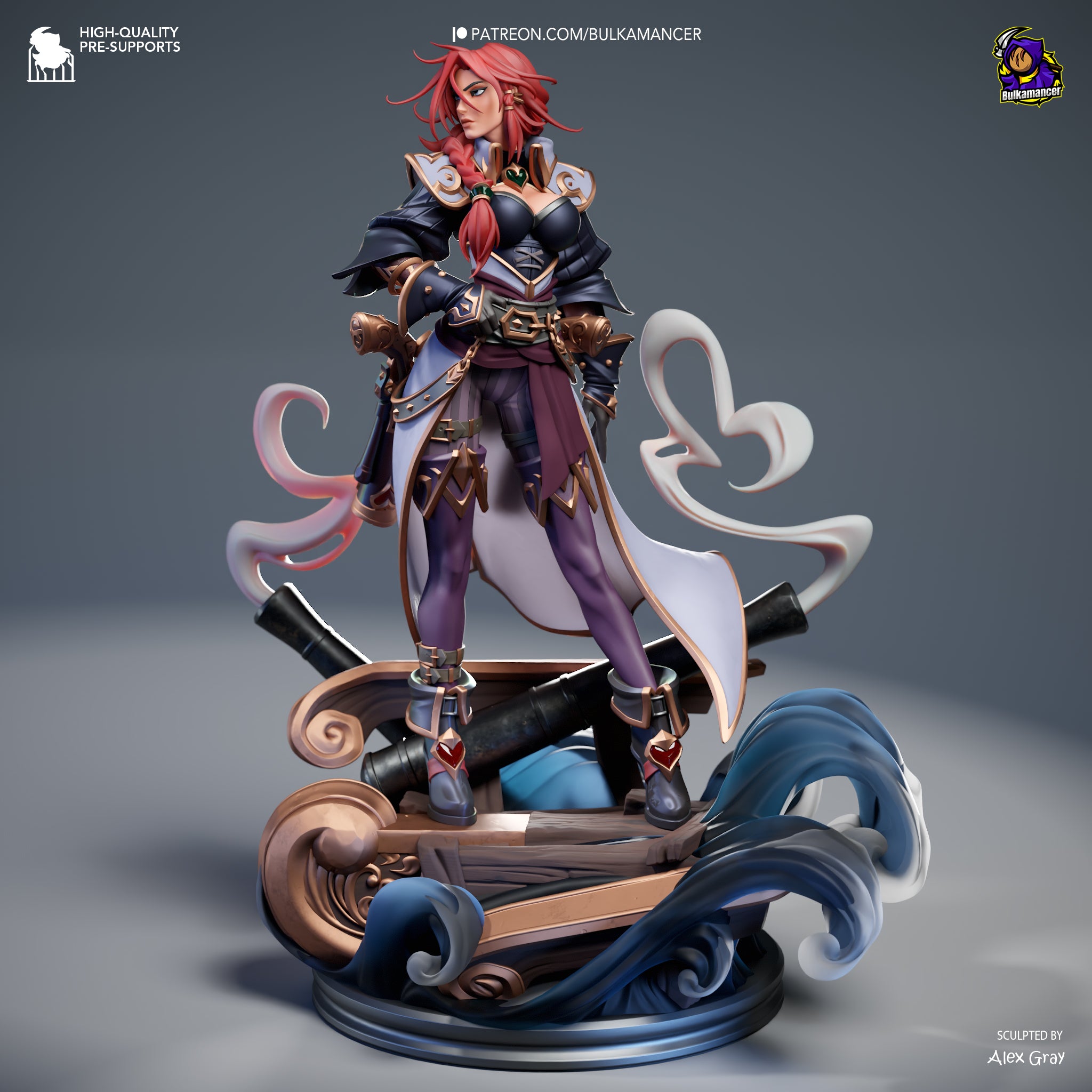 The Crimson Corsair Statue