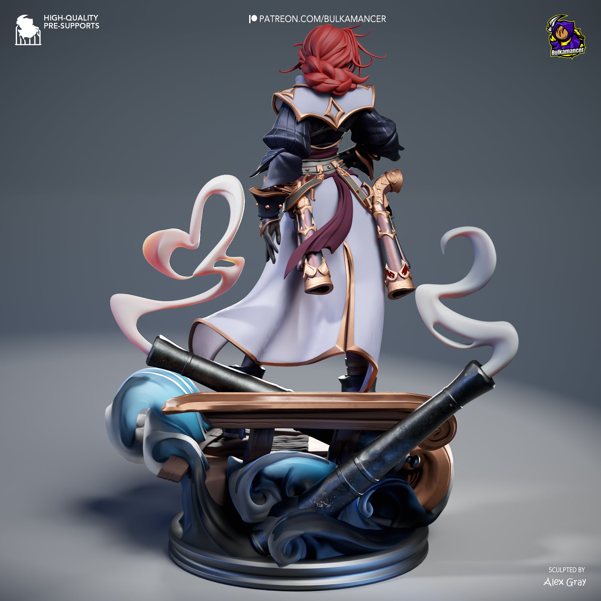 The Crimson Corsair Statue