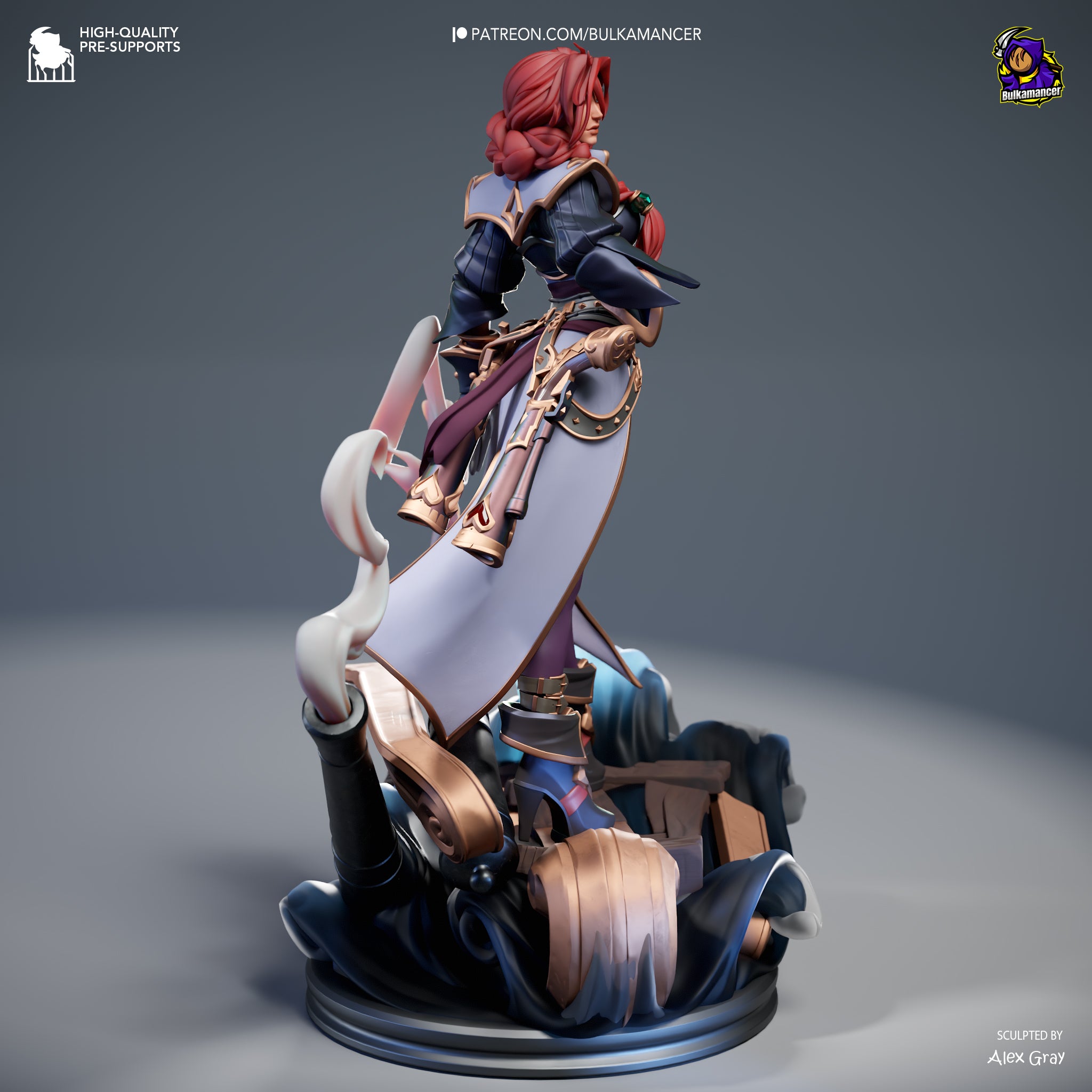 The Crimson Corsair Statue