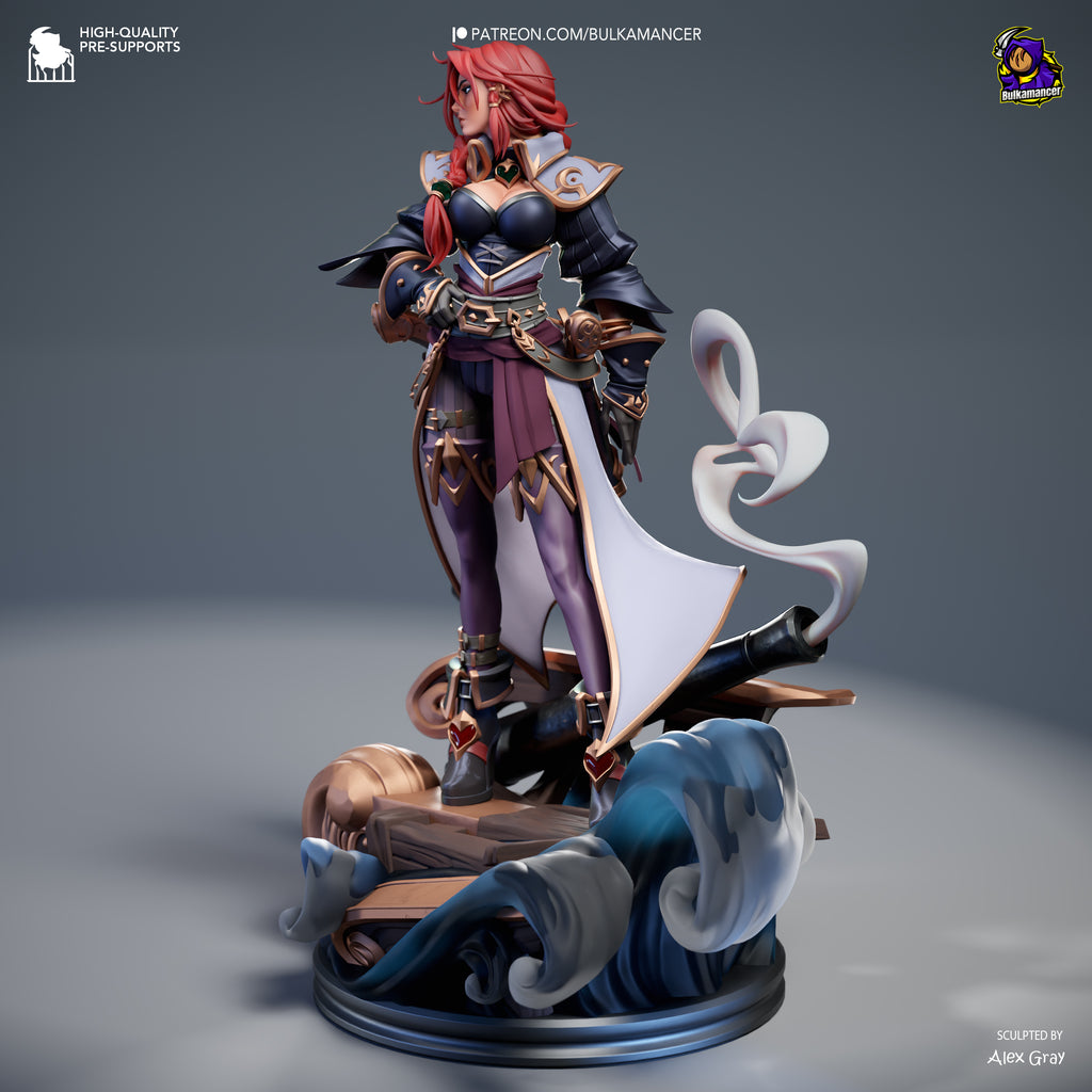 The Crimson Corsair Statue