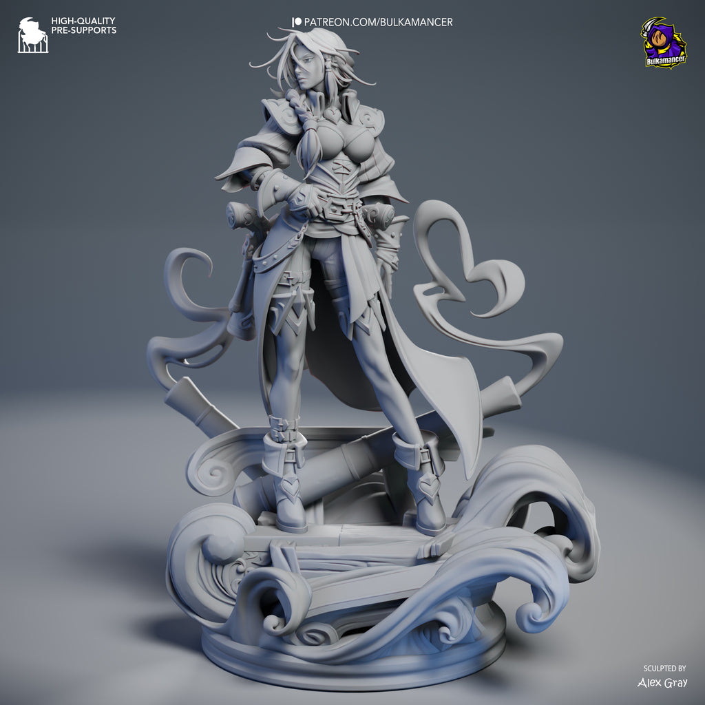 The Crimson Corsair Statue