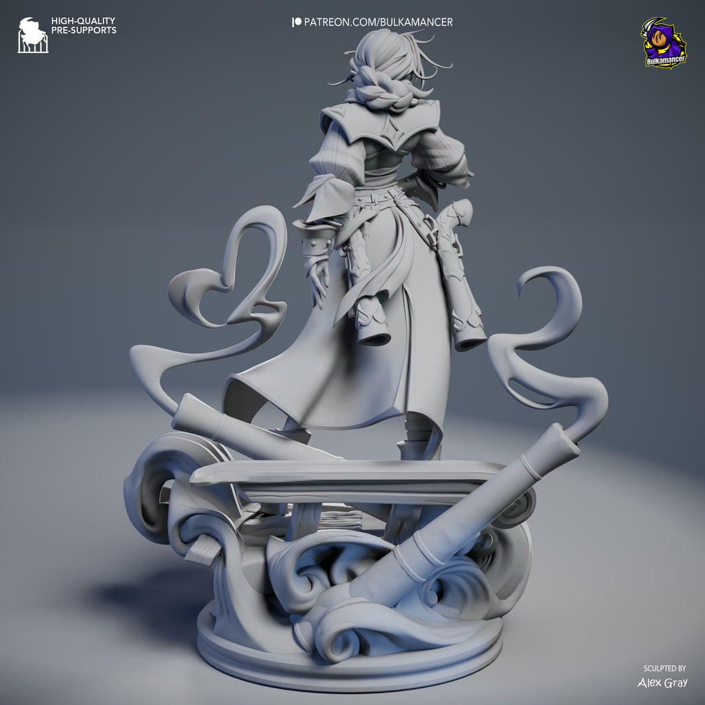 The Crimson Corsair Statue