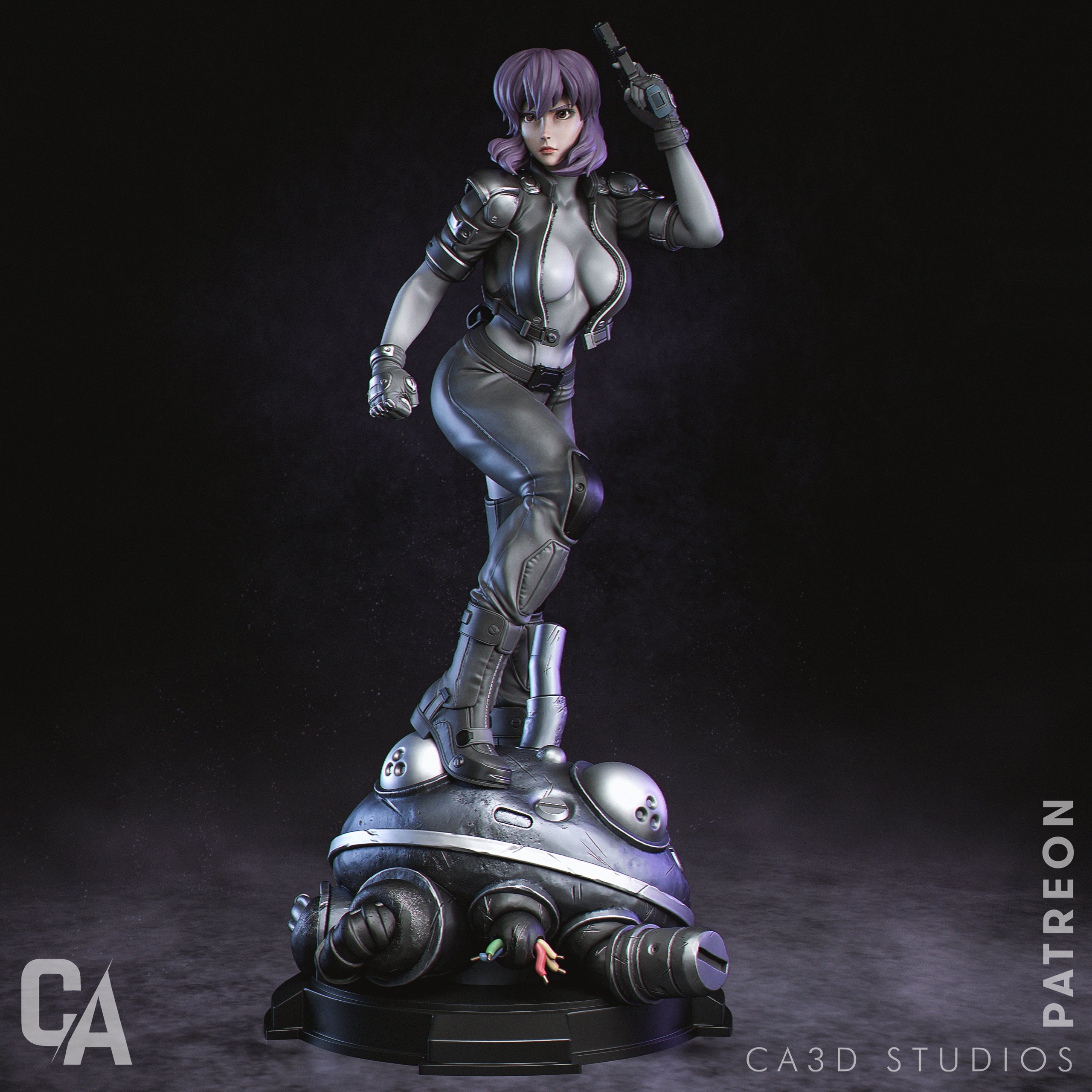 Synthetic Soul Statue