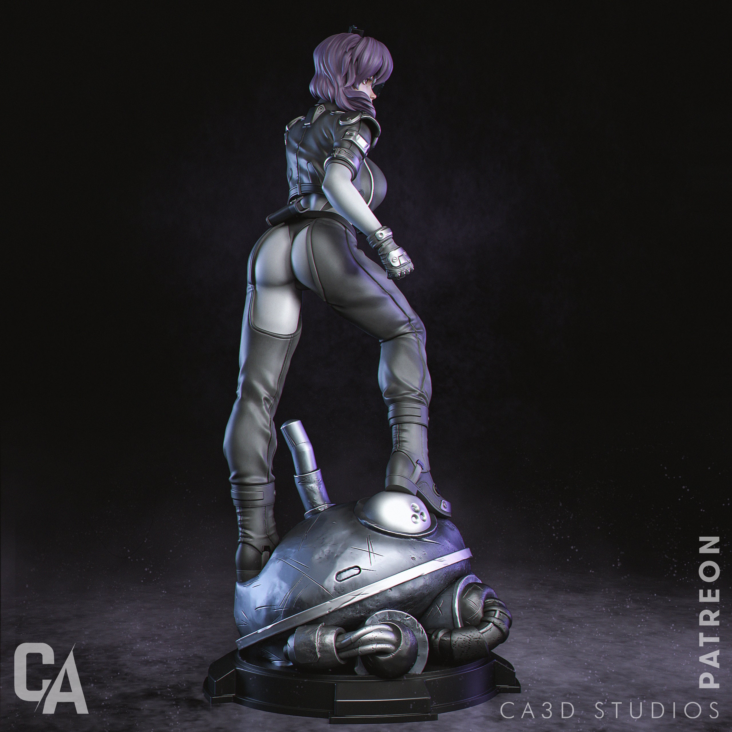 Synthetic Soul Statue