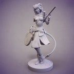 Tiefling Cleric Statue