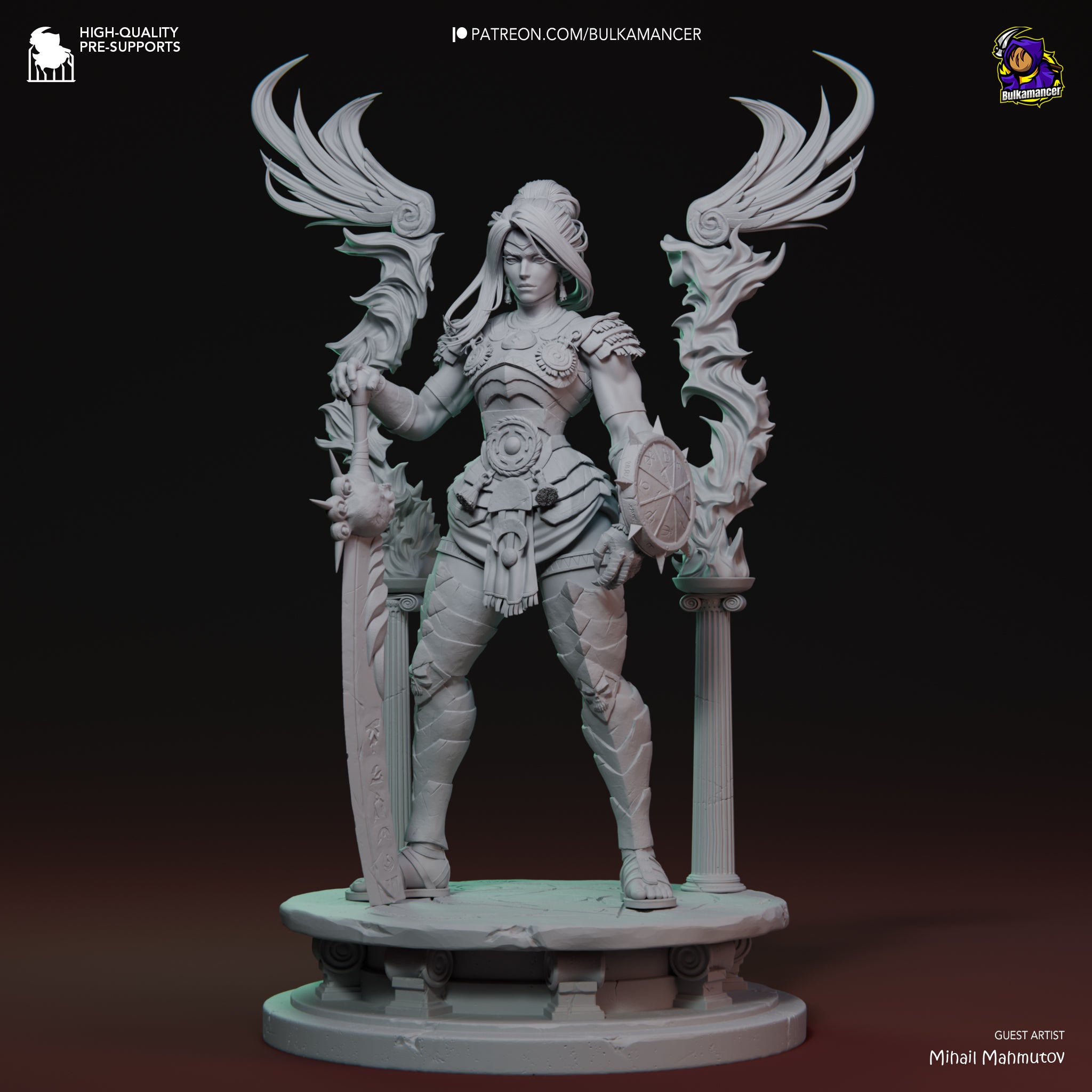 Nemesis Hades Statue