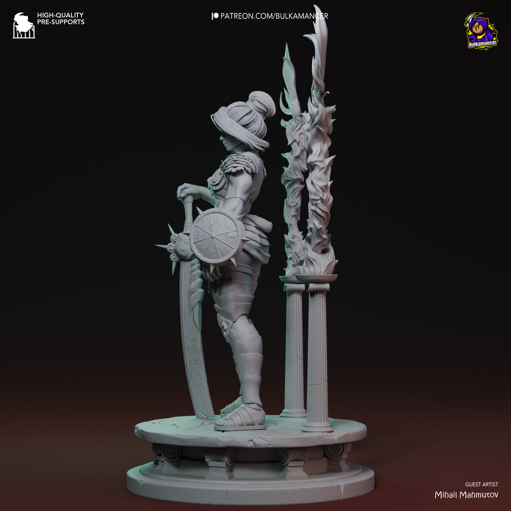 Nemesis Hades Statue