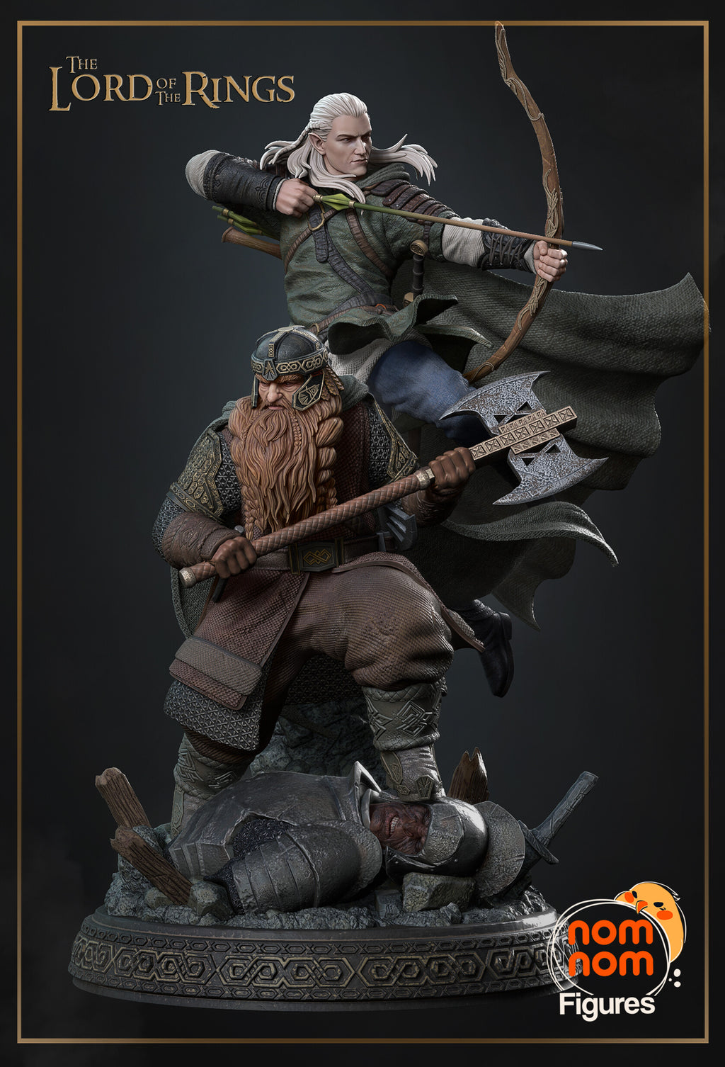 Elven Axe Fellowship Diorama