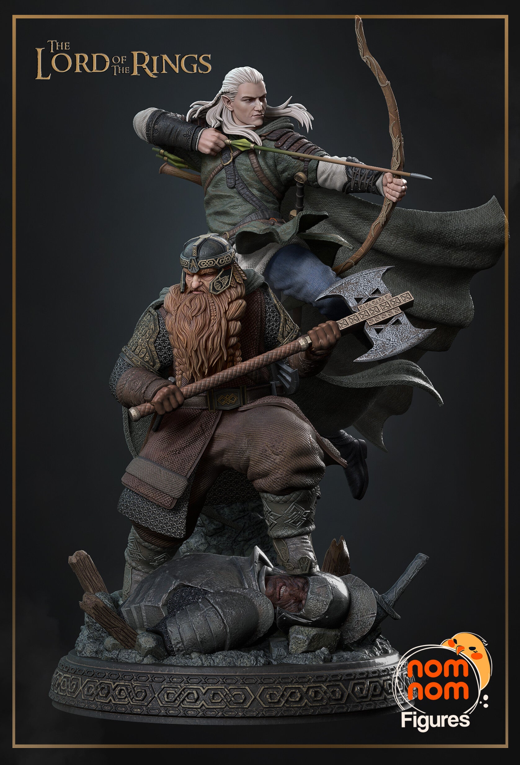 Elven Axe Fellowship Diorama