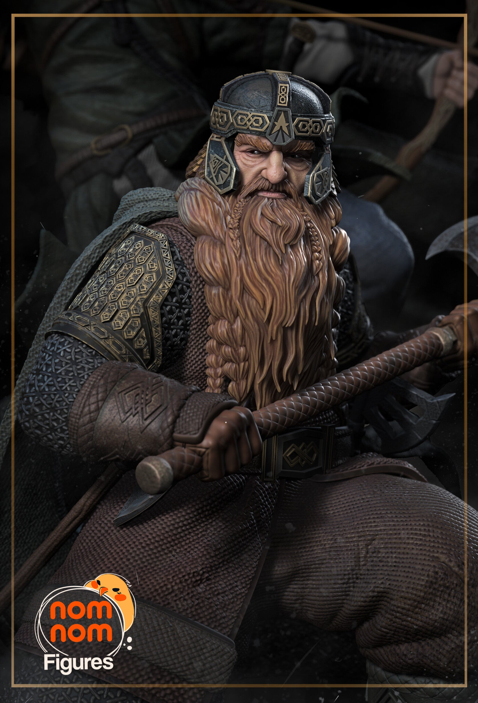 Elven Axe Fellowship Diorama