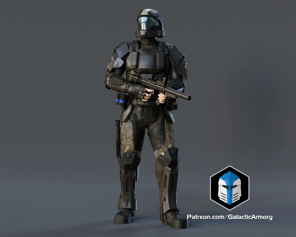 ODST Pose 1 Statue