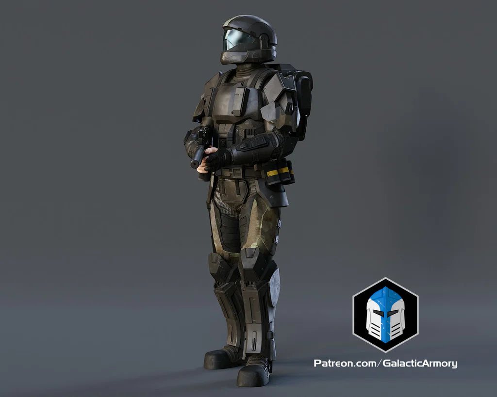 ODST Pose 1 Statue